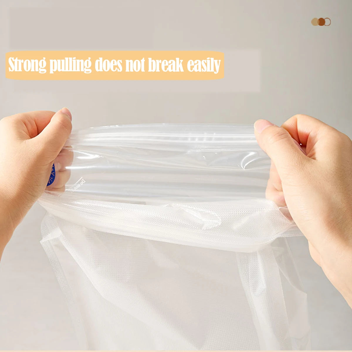 22packs ( 20pcs Vaccum Food Storage Bag and 2pcs Sealing Clips) Packaging Bags, Reusable Clear Vacuum Food Storage Bag