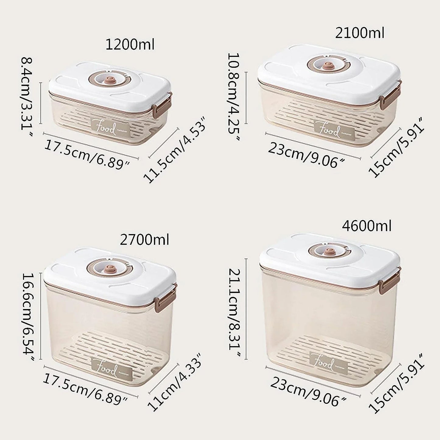 Vacuum storage boxes | Vacuum Sealed