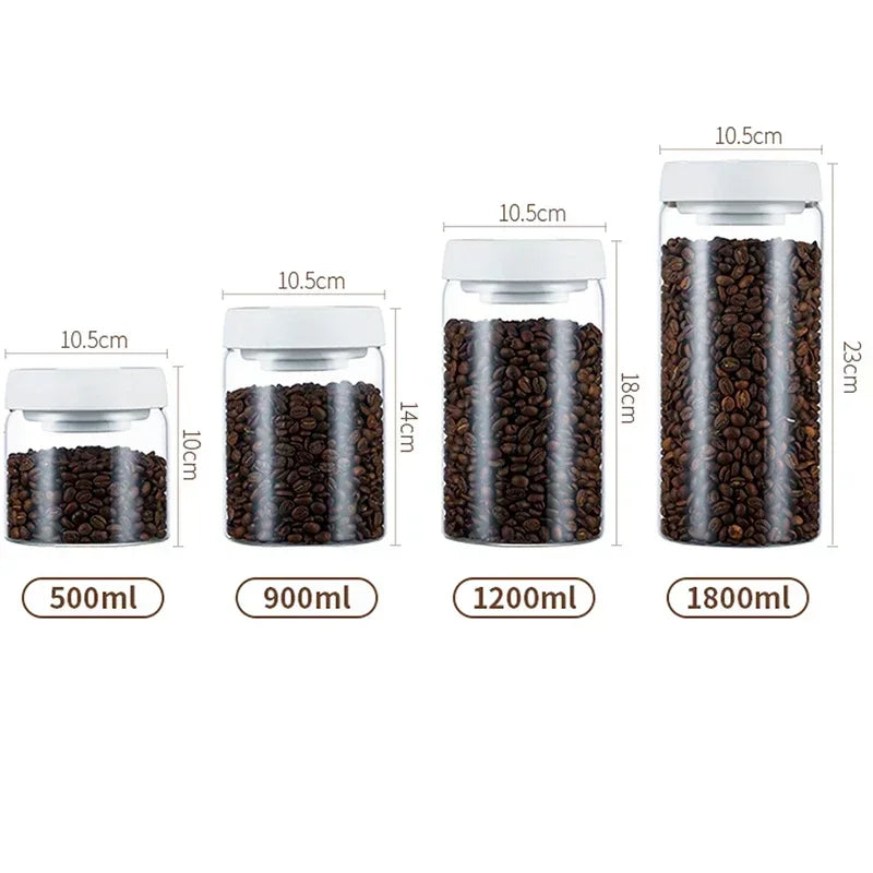 Luxurious vacuum coffe been jars | Vacuum Sealed