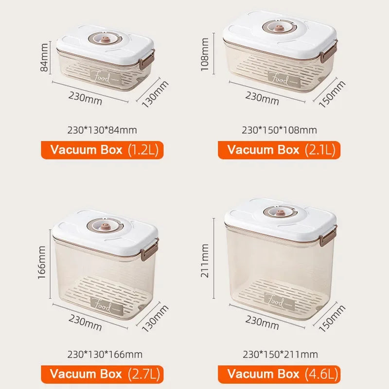 Vacuum storage boxes | Vacuum Sealed