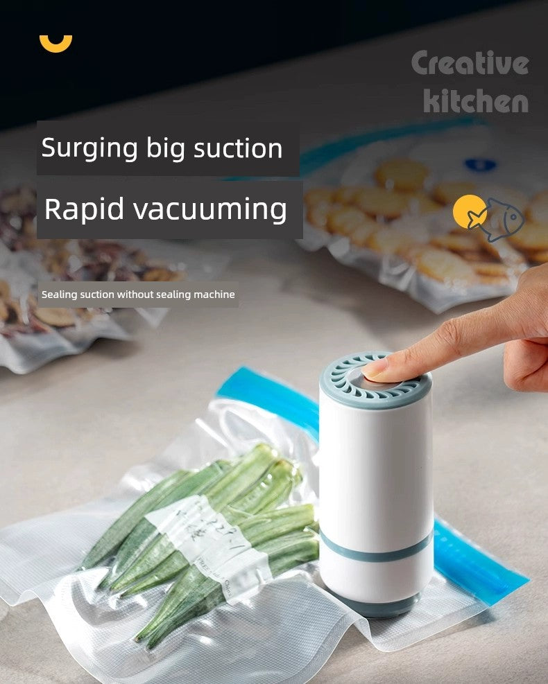 Mini Vacuum Sealer | Vacuum Sealed